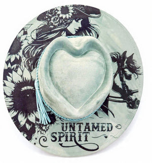 Untamed Spirit – Cowgirl Wide Brim Hat