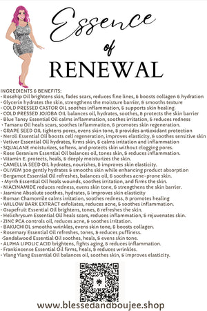 Essence of Renewal Nourishing Facial Oil Cleanser