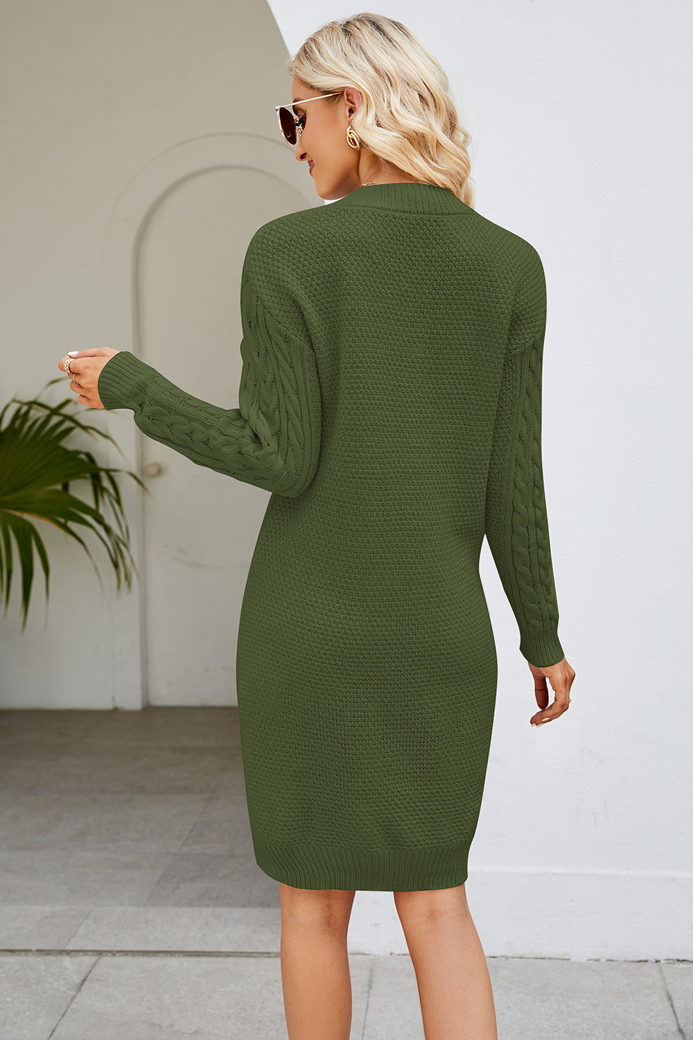 amazon maxi sweater dress LONG MAXI SWEATER DRESS YELLOW / M