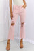 RISEN Miley Full Size Distressed Ankle Flare Jeans