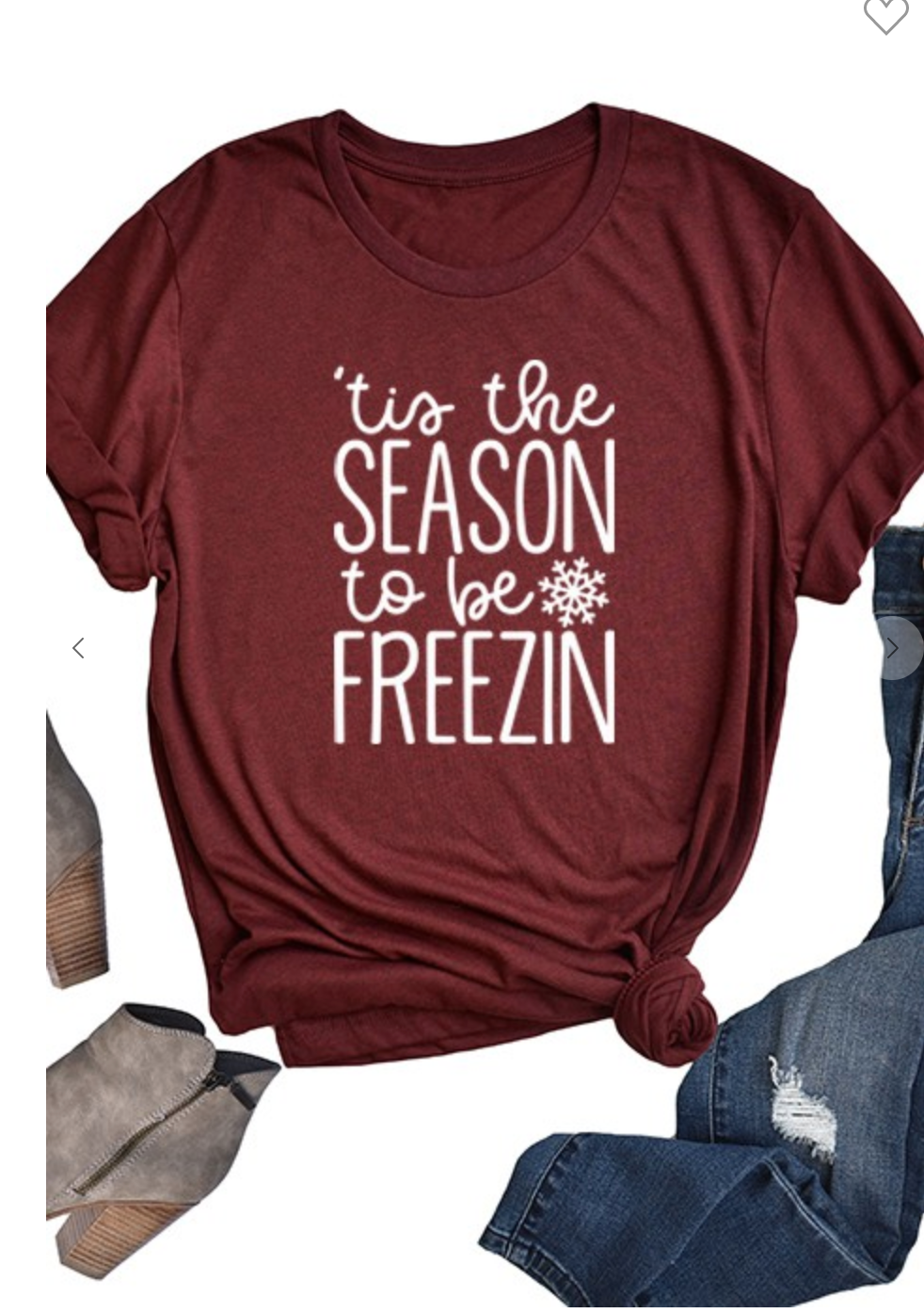 Tis the Season to Be Freezin Holiday Shirt
