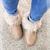 VERY G | GYPSY JAZZ TAUPE FROST FAUX FUR BOOTIE