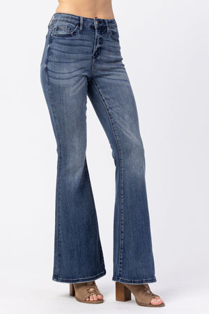CONTRAST  TROUSER FLARE Judy Blue Jeans