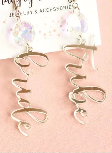 SILVER IRIDESCENT BRIDE TRIBE