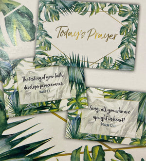Inspirational Prayer  & Scripture Cards