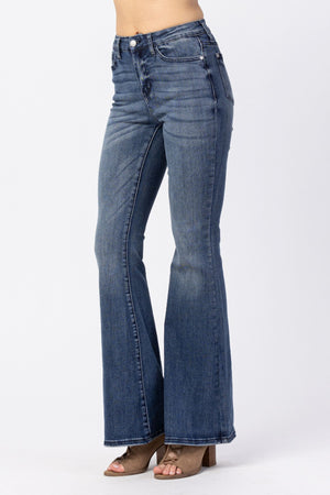 CONTRAST  TROUSER FLARE Judy Blue Jeans